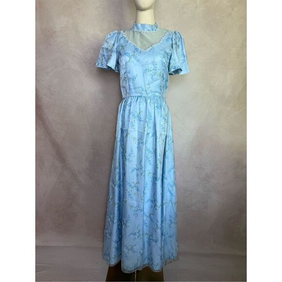 VintageāLaceāPrairieāDress - Picture 1 of 8